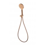 Cora Round Brushed Copper Hand Shower On Bracket Cora Round Brushed Copper Hand Shower On Bracket